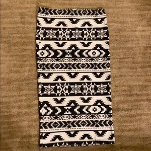 Express Aztec Skirt